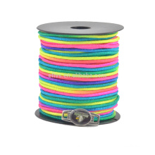 Новые цветные радужные 2мм паракордные шпули парашютный шнур, делающий браслет паракордного браслета